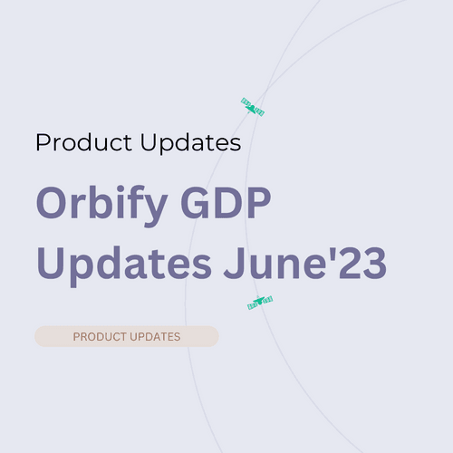 Orbify Geospatial Data Platform - June'23 Updates