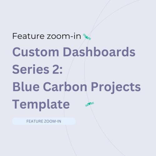 Custom Dashboards Series 2 - Blue Carbon Project Template